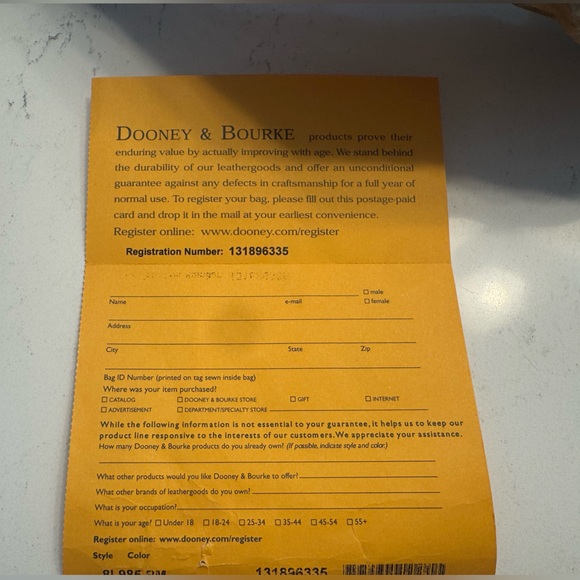 Dooney & Bourke Florentine Leather Domed Sachel - Picture 13 of 14